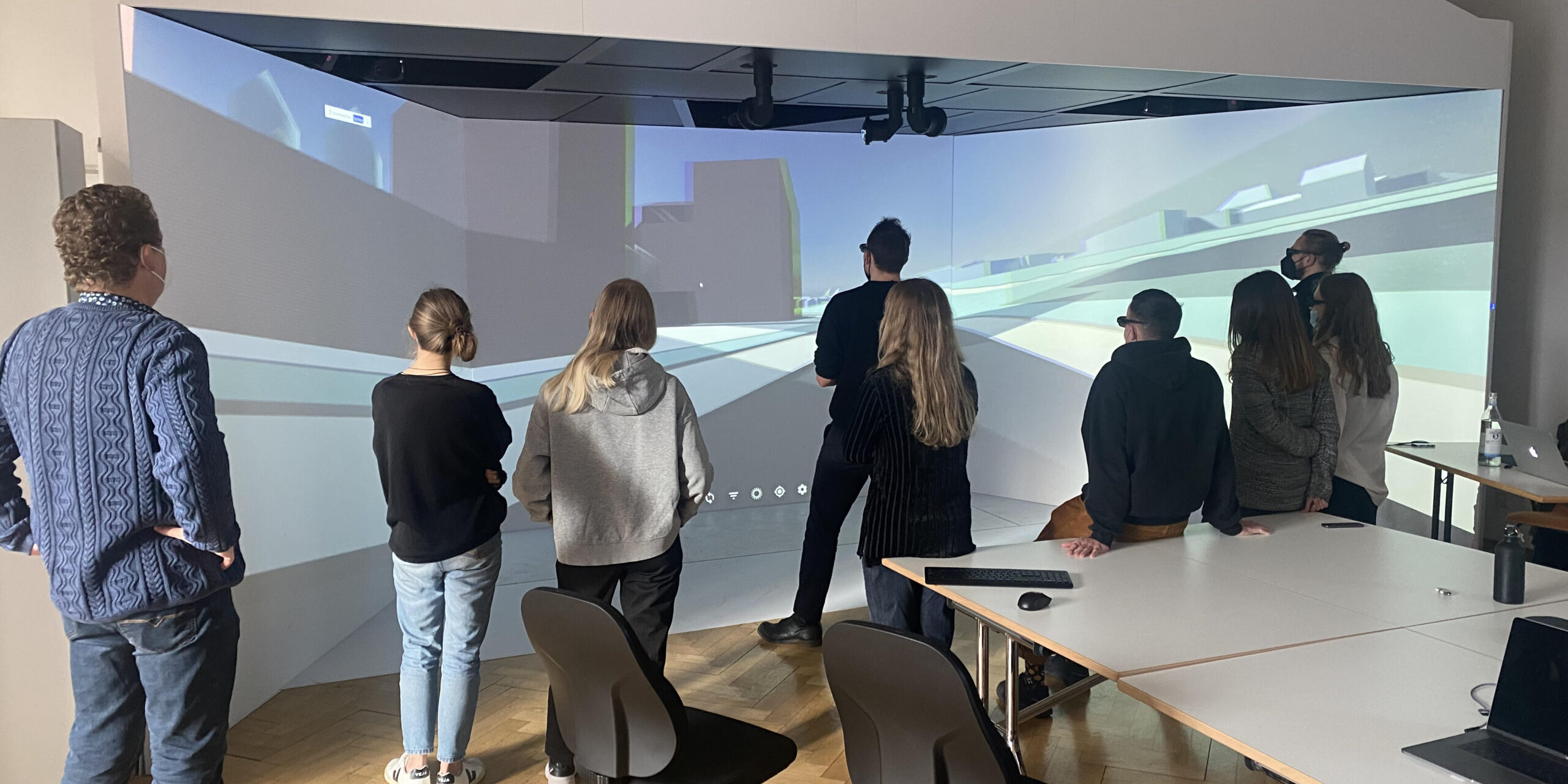 Leipzig University CAVE Installation
